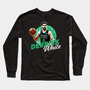 Vintage Derrick White Boston Long Sleeve T-Shirt